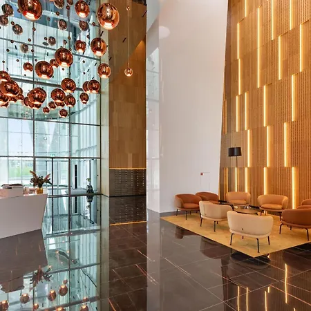 公寓 Luxury Eurovea Tower - Danube & Castle *