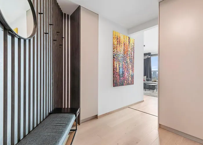 Luxury Eurovea Tower - Danube & Castle Apartament