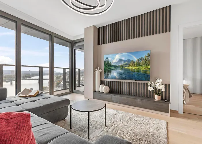 Apartament Luxury Eurovea Tower - Danube & Castle *