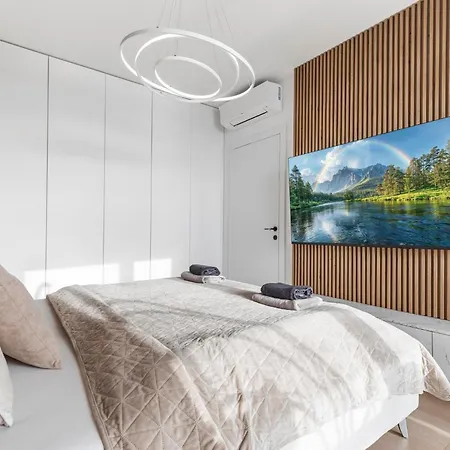 Lägenhet Luxury Eurovea Tower - Danube & Castle *